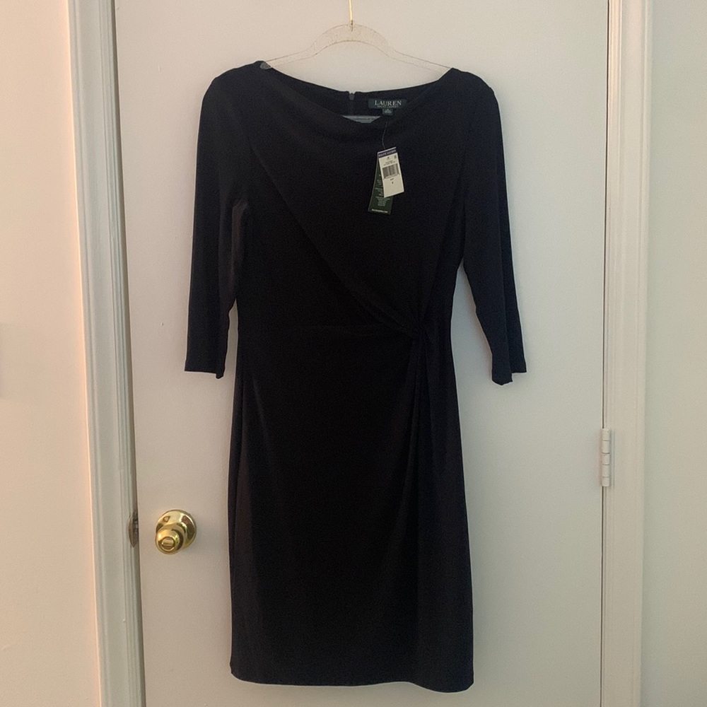 NWT Twisted-Knot Jersey Dress